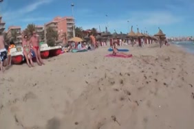 سكي رجال مع رجال مسنين